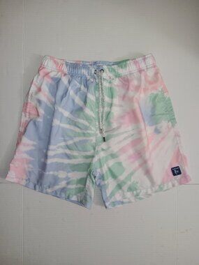 THE ENDLESS SUMMER TIE-DYE PRINT MEN'S SWIM BOARD SHORTS